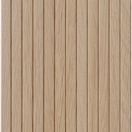 Designs Of Distinction 1" Thin Bevel Slat Tambour - Red Oak (12"W x 96"L) 011296203AK1
